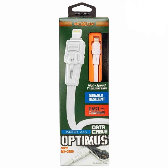 تصویر کابل شارژ آيفون ماکسوم  MOXOM-CB29